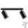 LED RGBW Dimmbare Badezimmer Einbauleuchte TURYN 2xGU10/6,5W/230V 2700-6500K Wi-Fi IP44 schwarz