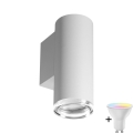 LED RGBW dimmbare Badezimmer-Wandleuchte TURYN 1xGU10/6,5W/230V 2700-6500K Wi-Fi IP44 weiß