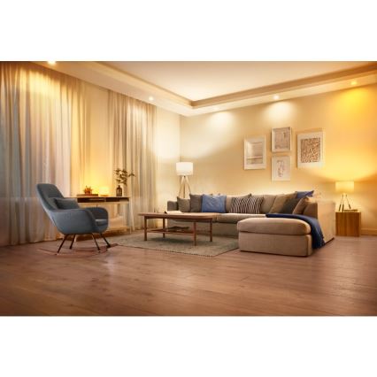 LED RGBW Dimmbare Glühbirne C37 E14/4,9W/230V 2200-6500K CRI 90 Wi-Fi -WiZ