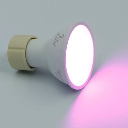 LED RGBW Dimmbar Lampe GU10/4,5W/230V 2700-6500K Wi-Fi Tuya