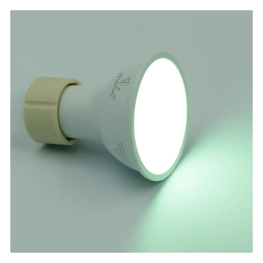 LED RGBW Dimmbar Lampe GU10/4,5W/230V 2700-6500K Wi-Fi Tuya