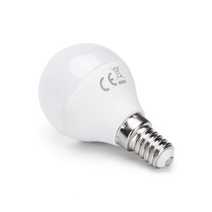 LED RGBW dimmbare Glühbirne G45 E14/5W/230V 3000-6500K Wi-Fi - Aigostar