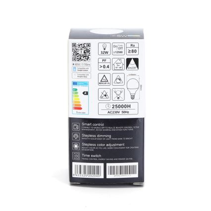 LED RGBW dimmbare Glühbirne G45 E14/5W/230V 3000-6500K Wi-Fi - Aigostar