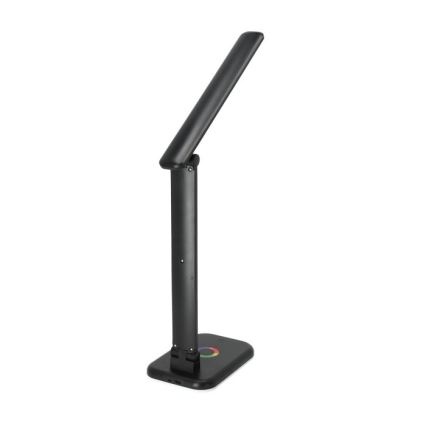 LED RGBW Dimmbare Tischleuchte NOBLITE LED/7W/5V 3000/4000/6500K schwarz