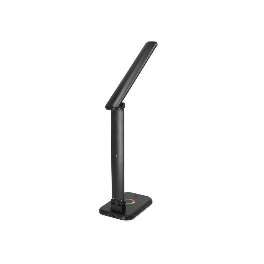 LED RGBW Dimmbare Tischleuchte NOBLITE LED/7W/5V 3000/4000/6500K schwarz