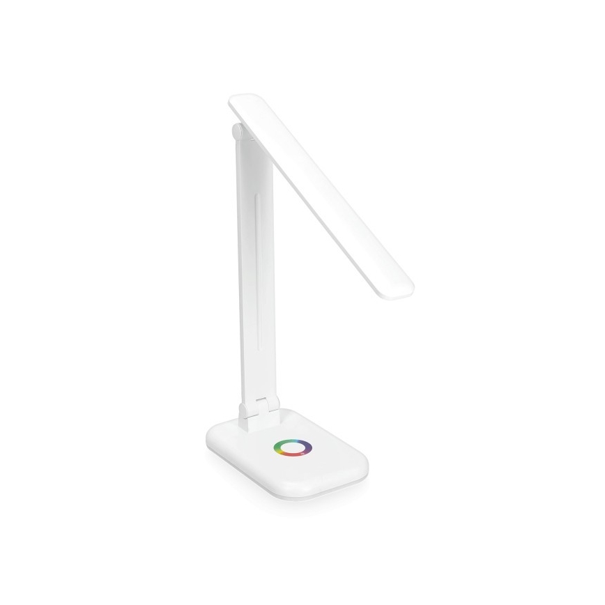 LED RGBW Dimmbare Tischleuchte NOBLITE LED/7W/5V 3000/4000/6500K weiß