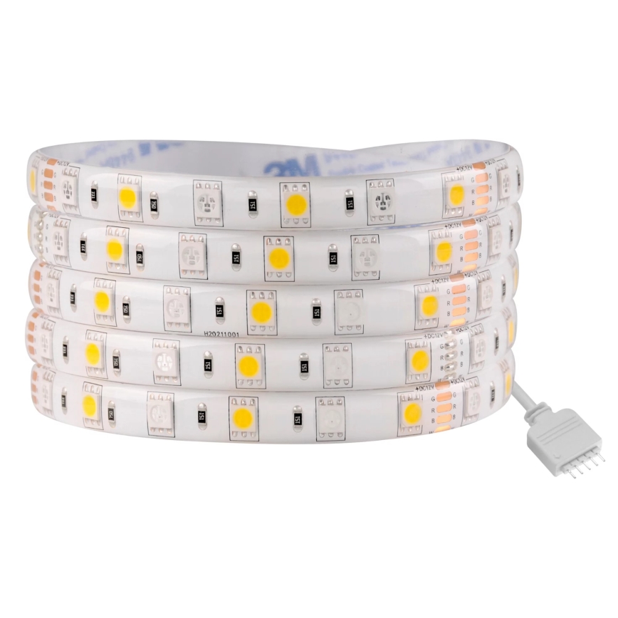 LED RGBW dimmbarer Außenstreifen 5m LED/24W/12V IP65