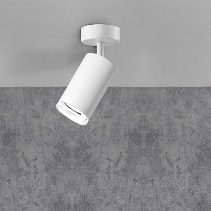 LED RGBW dimmbarer Badezimmer-Einbaustrahler TURYN 1xGU10/6,5W/230V 2700–6500K Wi-Fi IP44 weiß