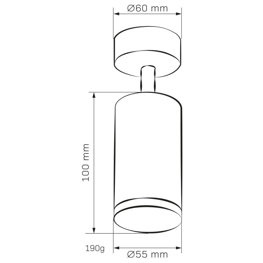 LED RGBW dimmbarer Badezimmer-Einbaustrahler TURYN 1xGU10/6,5W/230V 2700–6500K Wi-Fi IP44 weiß