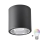 LED RGBW dimmbarer Deckenspot JUPITER 1xE27/6,5W/230V 2700-6500K Wi-Fi Ø13 cm schwarz
