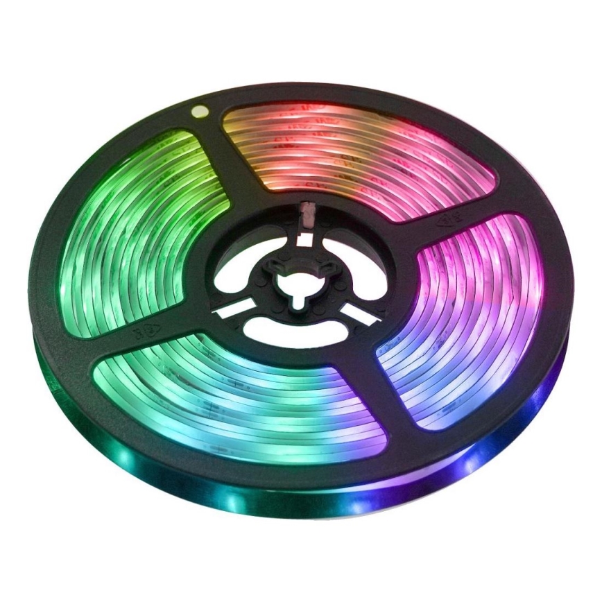 LED RGBW intelligentes dimmbares Band 5m LED/230V 2700-6500K Wi-Fi Tuya + Fernbedienung