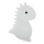 LED RGBW Kinder-Touchlampe LED/1W/5V USB 1200 mAh Dinosaurier