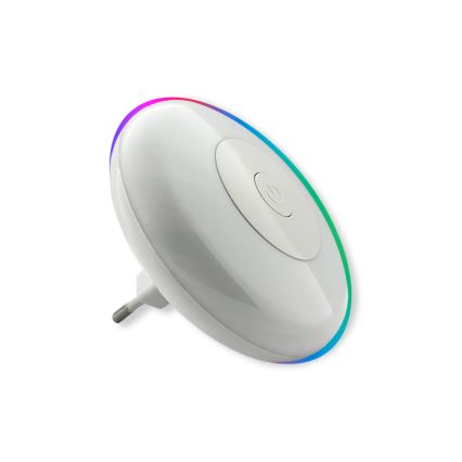 LED-RGBW-Nachtleuchte LED/1W/230V weiß