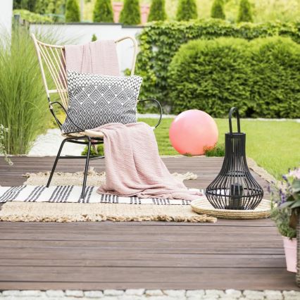 LED RGBW Solarleuchte BALL LED/3,2V d 20 cm IP65 + Fernbedienung