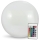 LED RGBW Solarleuchte BALL LED/3,7V 1500 mAh d 50 cm IP65 + Fernbedienung