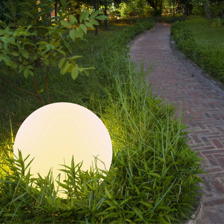 LED RGBW Solarleuchte BALL LED/3,7V 1500 mAh d 50 cm IP65 + Fernbedienung