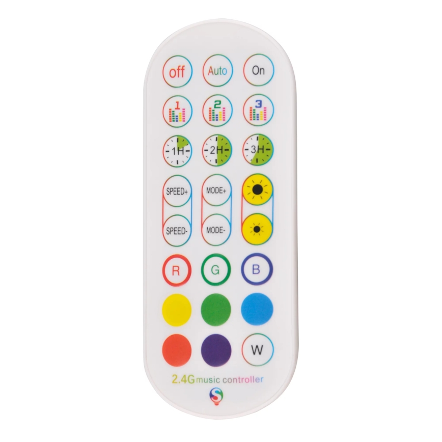 LED RGBW dimmbare Stehlampe MAGICAL LED/7W/230V + Fernbedienung
