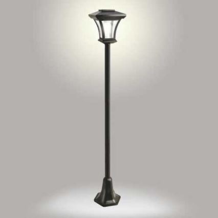 LED-Solar-Außenleuchte LED/1,2V 1800 mAh IP44 schwarz