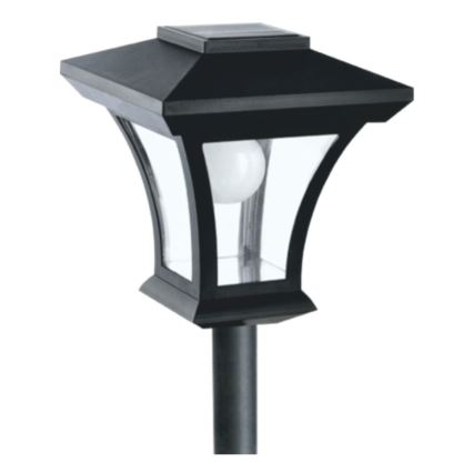 LED-Solar-Außenleuchte LED/1,2V 1800 mAh IP44 schwarz