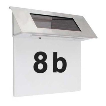 LED-Solar-Hausnummer 600 mAh