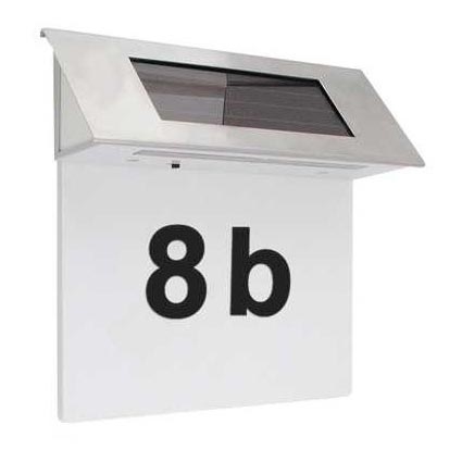 LED-Solar-Hausnummer 600 mAh