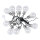 LED Solar-Lichterkette 10xLED/1W/1,2V 1xAA 2 m IP44 3000K 300 mAh
