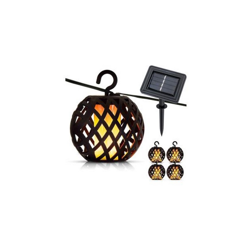LED Solar-Lichterkette 60xLED/2m 400 mAh IP44
