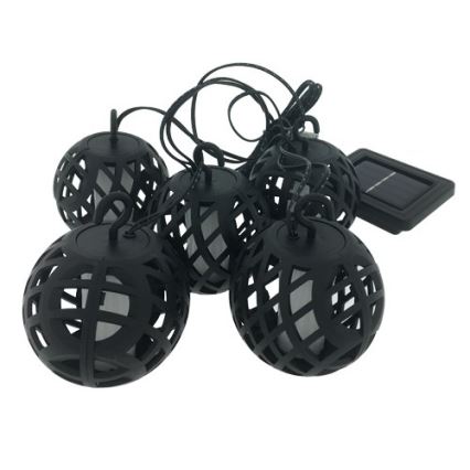 LED Solar-Lichterkette 60xLED/2m 400 mAh IP44