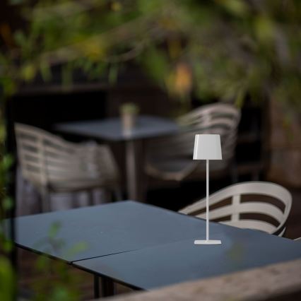 LED Solar dimmbare magnetische Touch-Ladestandleuchte LED/5W/5V 3000-6000K 3600 mAh IP65 weiß