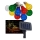 LED Solar-Outdoor-Lichterkette 10xLED/1,2V 300 mAh 2,2 m IP44 mehrfarbig