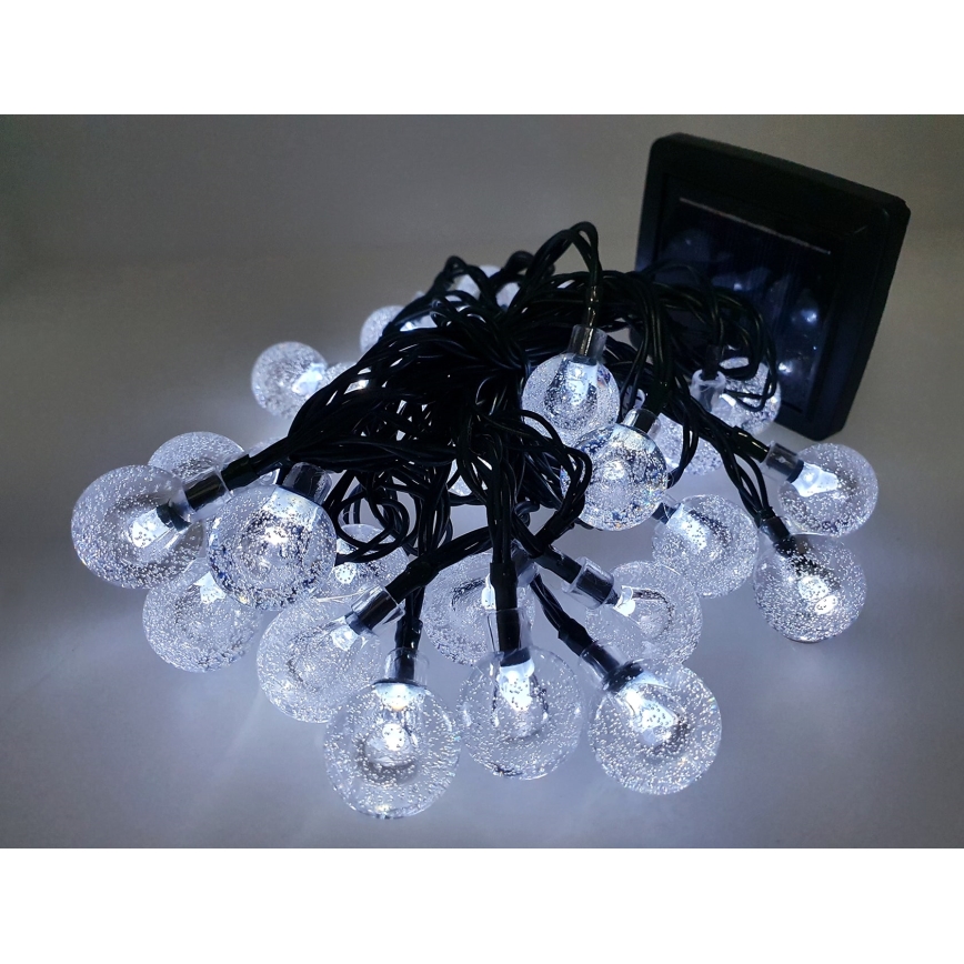 LED Solar-Outdoor-Lichterkette 30xLED/1,2V 300 mAh 6,5 m IP44