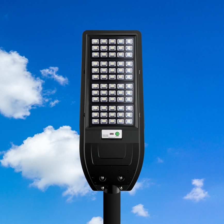 LED-Solar-Straßenlampe VIA 150W/15000 mAh 3,2V 6000K IP65 + Fernbedienung