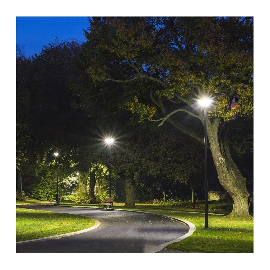 LED-Solar-Straßenlaterne mit Sensor LED/10W/3,2V 6500K IP65 25000 mAh + Fernbedienung