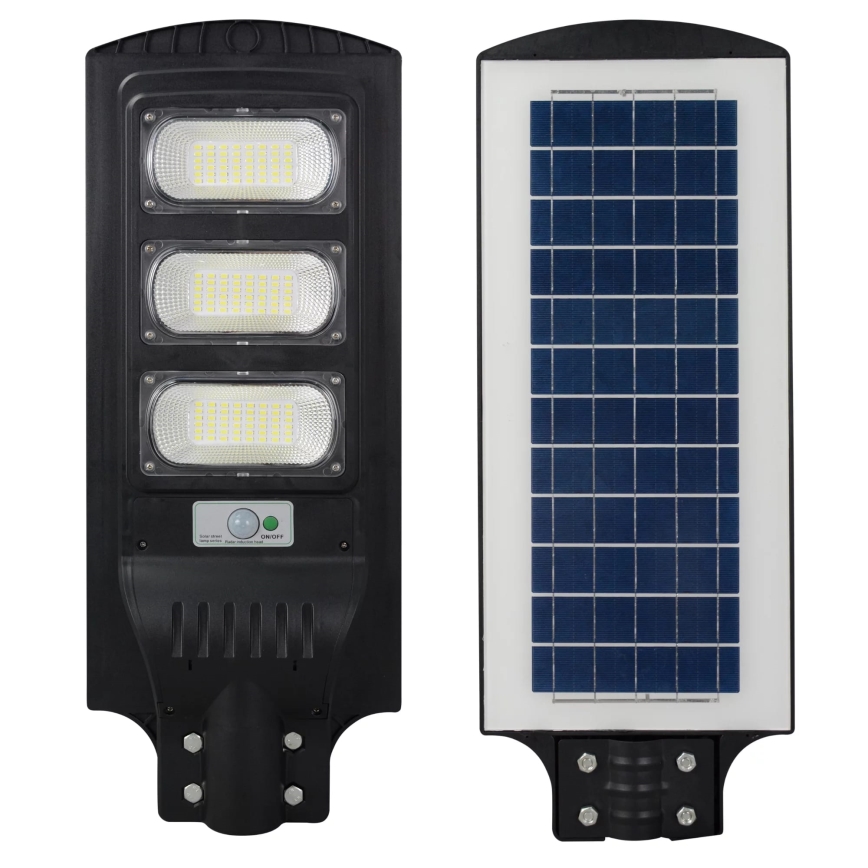 LED-Solar-Straßenlaterne mit Sensor STREET LED/10W/3,2V 10000 mAh IP65 + Fernbedienung
