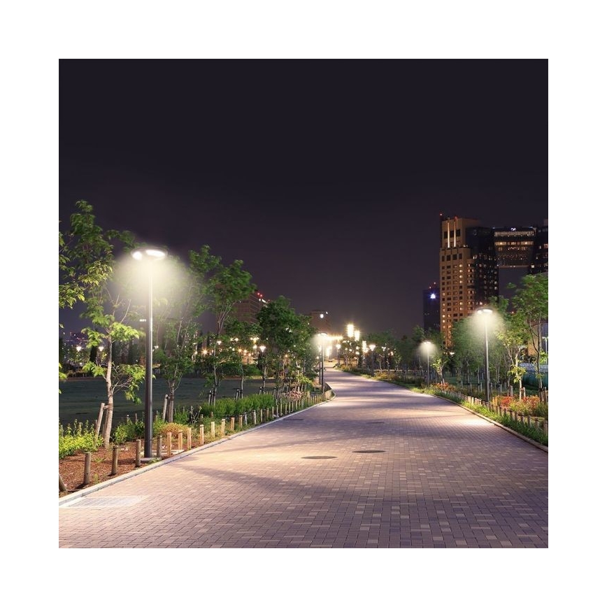 LED Solar-Straßenleuchte mit Sensor LED/10W/3,2V IP65 4000K 15000 mAh + Fernbedienung