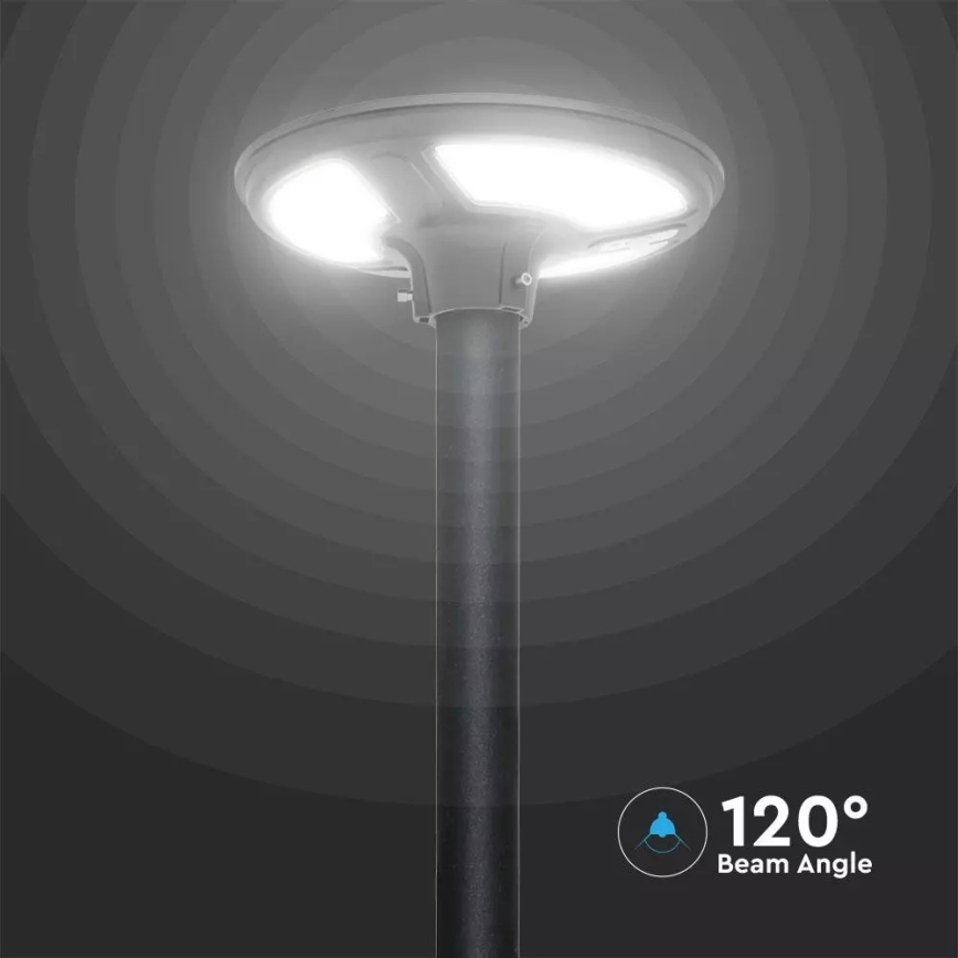 LED Solar-Straßenleuchte mit Sensor LED/7,5W/3,2V IP65 4000K 15000 mAh + Fernbedienung