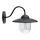LED Solar-Wandleuchte LED/0,5W/1,2V 600 mAh IP44 schwarz