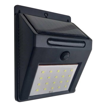 LED Solar-Wandleuchte LED/3W/3,7V 1200 mAh IP44