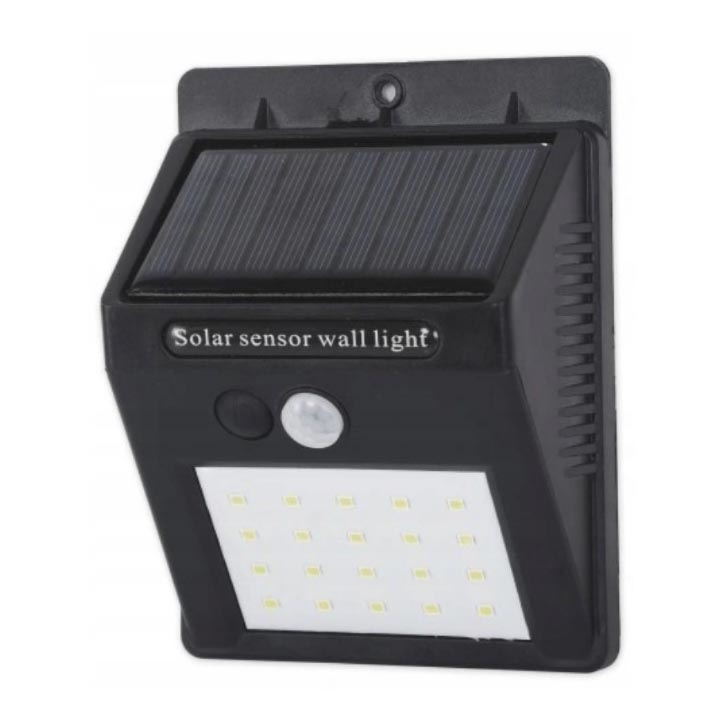 LED-Solar-Wandleuchte mit Bewegungsmelder LED/0,55W/3,7V 1200 mAh IP65