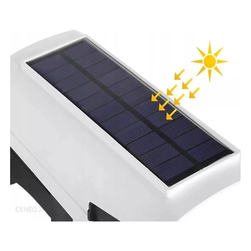 LED Solar-Attrappe einer Sicherheitskamera mit Sensor KAMERA LED/1W/3,7V 1200 mAh IP44 + Fernbedienung