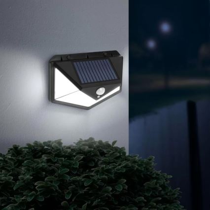 LED Solar-Wandleuchte mit Sensor LED/5W/5,5V IP65 1200 mAh