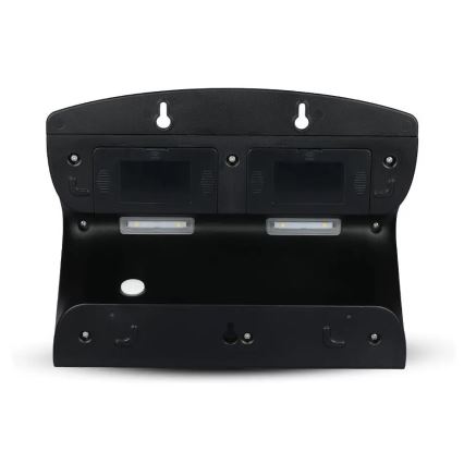 LED-Solar-Wandleuchte mit Sensor LED/7W/3,7V 4000K IP65 schwarz