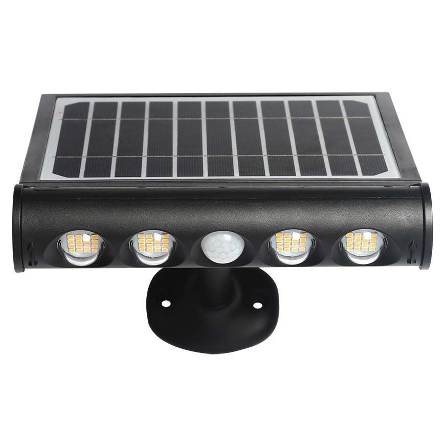 LED Solar-Wandleuchte mit Sensor LED/8W/3,7V IP65 4000K 4000 mAh
