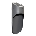 LED Solar-Wandleuchte PALESA LED/1W/3,7V IP65 1800 mAh grau