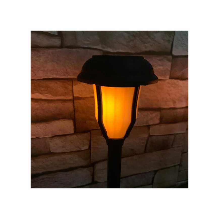 LED-Solarlampe mit Dämmerungssensor LED/2V IP44 600 mAh