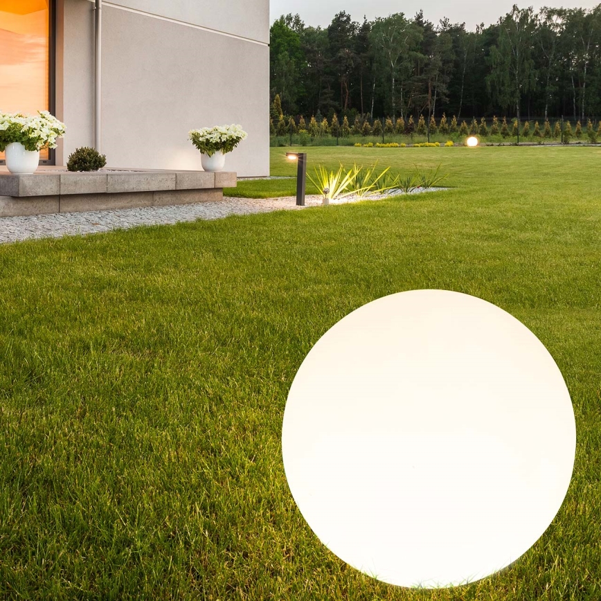 LED-Solarleuchte BALL LED/3,7V 2000 mAh d 50 cm IP65 weiß