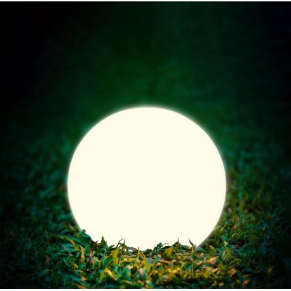LED-Solarleuchte BALL LED/3,7V 2000 mAh d 50 cm IP65 weiß