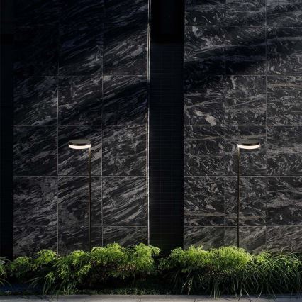 LED-Solarleuchte für den Außenbereich LED/2W/3,7V 3000K IP54 schwarz