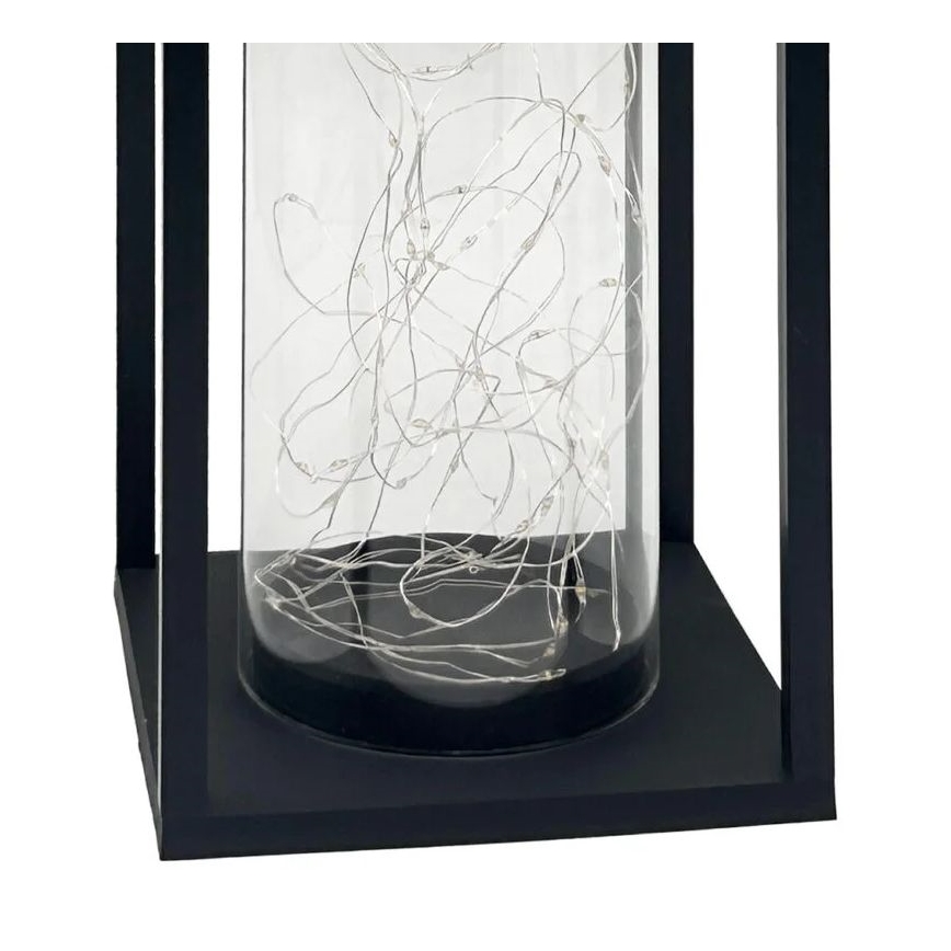 LED-Solarleuchte GLAMOUR LED/1,2V 600 mAh IP44 schwarz
