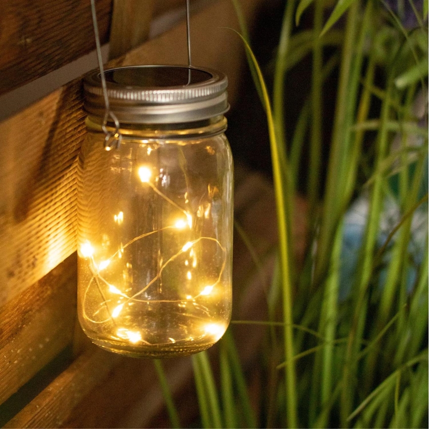 LED-Solarleuchte JAR LED/1,2V 600 mAh IP44